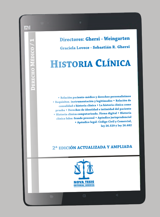 Derecho Mdico 1. Historia clnica